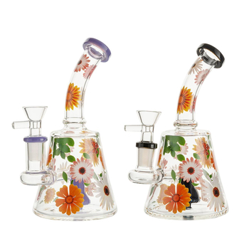 Бонг Flower Power Bubbler 1xDrum Percolator - Бонги - Бонги бабблеры - Магазин бонгов бонгшоп.рф